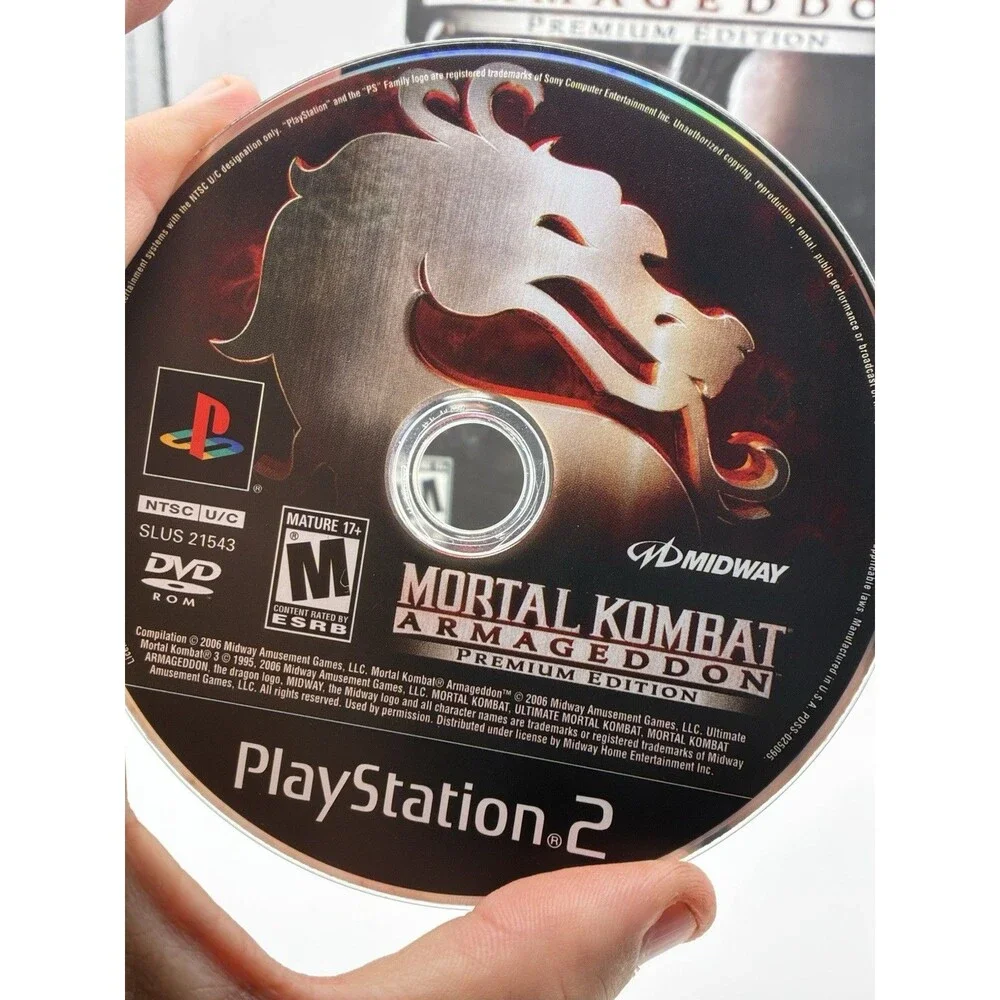 Mortal Kombat Armageddon Premium Edition (Sony PlayStation 2) PS2 Complete Cell